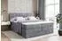 ALTDECOR Ardeni King Boxspringbett 140x200cm, grau Samt, H3/H4 (800001952130)