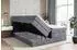 ALTDECOR Ardeni King Boxspringbett 140x200cm, grau Samt, H3/H4 (800001952130)