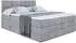 ALTDECOR Ardeni King Boxspringbett 140x200cm, grau Samt, H3/H4 (800001952130)