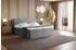 ALTDECOR Vexa Boxspringbett mit Matratze H4, Lattenrost & Topper, 140x200cm, grau (800001952568)