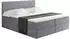 ALTDECOR Vexa Boxspringbett mit Matratze H4, Lattenrost & Topper, 140x200cm, grau (800001952568)