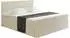 ALTDECOR Vexa-Z Boxspringbett mit Matratze H4, Topper & Bettkasten, 200x200cm, beige (800001953057)