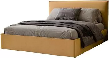 Mirjan24 Bianco Polsterbett mit Bettkasten, 140x200cm, braun (800001912226)