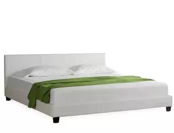 Corium Albacete Polsterbett Kunstleder, wei&szlig;, 140x200cm (800001359149)