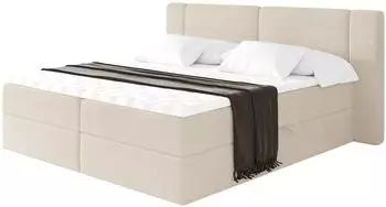 ALTDECOR Evon Boxspringbett mit Bettkasten, beige, 180x200cm, H4 (800002005137)