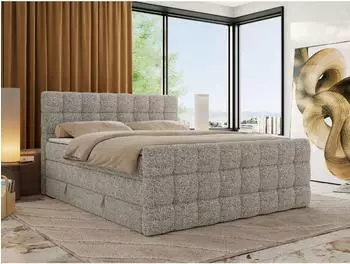 MKS Altivo King DUO Boxspringbett mit Bettkästen, Multipocket-Matratze (800001945223)