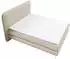Mirjan24 Boxspringbett Amaretto Chenille-Stoff, 140x200cm (800001997586)