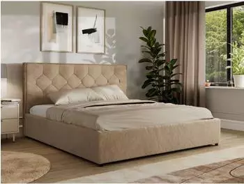 MKS Meble Larino Classic Polsterbett mit Bettkasten & Lattenrost (800001452567)