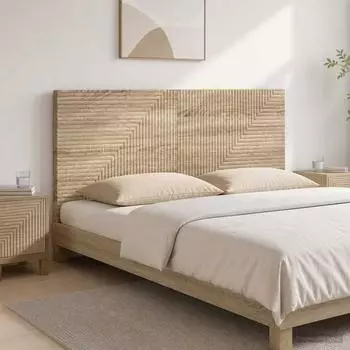 vidaXL HAARLEM Wandkopfteil Sonoma-Eiche Holzwerkstoff (896967)