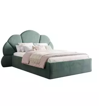 Lookway Ariel Polsterbett mit Bettkasten, 90x200cm, gr&uuml;n (800001752184)