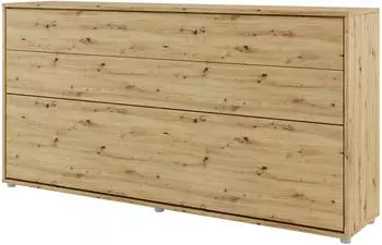 Mirjan24 Bed Concept BC-06 Schrankbett horizontal 90x200cm, Eiche Artisan, LED (800001432786)