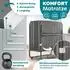 Kesser Klappbett 200x90cm mit Memory-Schaum-Matratze, bis 250kg
