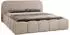 Mirjan24 Refola Boucle Polsterbett mit Bettkasten, 180x200cm (800001997751)