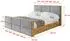 ALTDECOR ENZO1-Z Polsterbett mit Bettkasten und Lattenrost, 180x200cm, grau (800001641661)