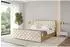 ALTDECOR Enzo3-Z Polsterbett mit Bettkasten und Lattenrost, Beige, 120x200cm (800001637854)