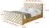 ALTDECOR Enzo3-Z Polsterbett mit Bettkasten und Lattenrost, Beige, 120x200cm (800001637854)