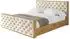 ALTDECOR Enzo3-Z Polsterbett mit Bettkasten und Lattenrost, Beige, 120x200cm (800001637854)