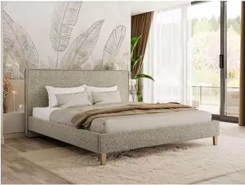 MKS Lumaro Classic Polsterbett 200x200cm, Taupe (800002057056)