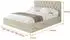 ALTDECOR RENO Polsterbett mit Bettkasten und Lattenrost, 120x200cm, beige (800001741139)