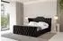 ALTDECOR MODY-Z Polsterbett mit Bettkasten und Lattenrost, schwarz, 160x200cm (800001639930)