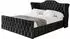 ALTDECOR MODY-Z Polsterbett mit Bettkasten und Lattenrost, schwarz, 160x200cm (800001639930)