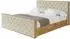 ALTDECOR ENZO3-Z Polsterbett mit Bettkasten und Lattenrost, 180x200cm, beige (800001810457)