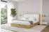 ALTDECOR ENZO3 Polsterbett mit Bettkasten & Lattenrost, 160x200cm, weiß (800001813185)