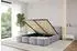 ALTDECOR KALA-v1 Polsterbett mit Bettkasten und Lattenrost, 180x200cm, hellgrau (800001809436)