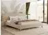 MKS Lumaro Classic Polsterbett 160x200cm, beige Plüsch (800002056085)
