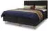 Sofnet Gold Boxspringbett 180x200cm, 2 Bettkästen, Bonell-Matratze, Topper, schwarz