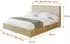 ALTDECOR ENZO3 Polsterbett mit Bettkasten, Lattenrost & Matratze H3/H4, 160x200cm, beige (800001813264)
