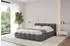 ALTDECOR SENA-v1 Polsterbett mit Bettkasten und Lattenrost 160x200cm dunkelgrau (800001813751)