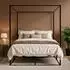CLP Batoni Himmelbett Doppelbett, Metall, 140x200cm (326455)