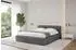 ALTDECOR ENORA-V1 Polsterbett mit Bettkasten und Lattenrost, 160x200cm, dunkelgrau (800001638343)