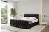 ALTDECOR RENO-Z Polsterbett mit Bettkasten und Lattenrost, 180x200cm, schwarz (800001812145)