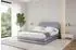 ALTDECOR LERIS Polsterbett mit Bettkasten & Lattenrost, 140x200cm, grau (800001740784)