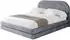 ALTDECOR LERIS Polsterbett mit Bettkasten & Lattenrost, 140x200cm, grau (800001740784)