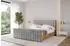 ALTDECOR ENZO4-Z Polsterbett mit Bettkasten und Lattenrost, 160x200cm, grau (800001739948)