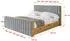 ALTDECOR ENZO4-Z Polsterbett mit Bettkasten und Lattenrost, 160x200cm, grau (800001739948)