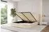 ALTDECOR VANTO Polsterbett mit Bettkasten und Lattenrost, beige, 120x200cm (800001638226)