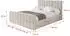ALTDECOR AMEA-Z Polsterbett mit Bettkasten und Lattenrost, beige, 160x200cm (800001809908)