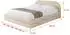 ALTDECOR LERIS-v1 Polsterbett mit Bettkasten und Lattenrost, 140x200cm, beige (800001809610)