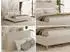 MKS Lumaro Classic Polsterbett 140x200cm, Creme Plüsch, mit Lattenrost (800002056052)