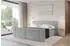 ALTDECOR Evon-Z Boxspringbett mit Matratze H4 und Topper, 180x200cm, grau (800002005038)