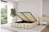ALTDECOR SENA-v1 Polsterbett mit Bettkasten und Lattenrost, 180x200cm, beige (800001813799)