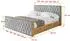 ALTDECOR ENZO5-Z Polsterbett mit Bettkasten und Lattenrost, 140x200cm, hellgrau (800001638982)