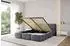 ALTDECOR ELVA-v1 Polsterbett mit Bettkasten und Lattenrost, 120x200cm, dunkelgrau (800001808933)