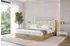 ALTDECOR ENZO2 Polsterbett mit Bettkasten, Lattenrost & Matratze, beige (800001812933)