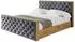 ALTDECOR ENZO3-Z Polsterbett mit Bettkasten und Lattenrost, 120x200cm, dunkelgrau (800001637974)