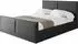 ALTDECOR Emmi-Z Polsterbett mit Bettkasten & Lattenrost, 120x200cm, schwarz (800001740498)